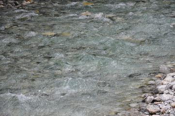 river of spring water