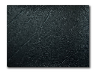 texture de l& 39 échantillon de similicuir noir