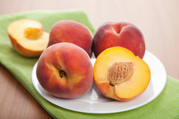 fresh peaches