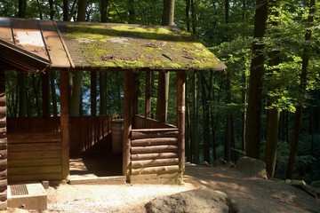 Hütte am Felsenmeer Odenwald