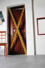 Obraz premium Danger cordon.