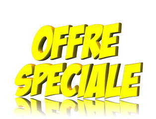 Offre speciale