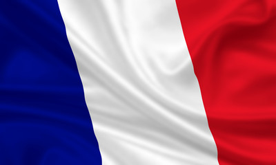 Obraz premium Flaga Francji Francja chorąży flaga tricolore