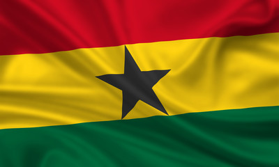 Flag of Ghana Fahne Flagge