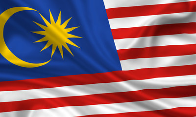 Flag of Malaysia Malaysien Fahne Flagge