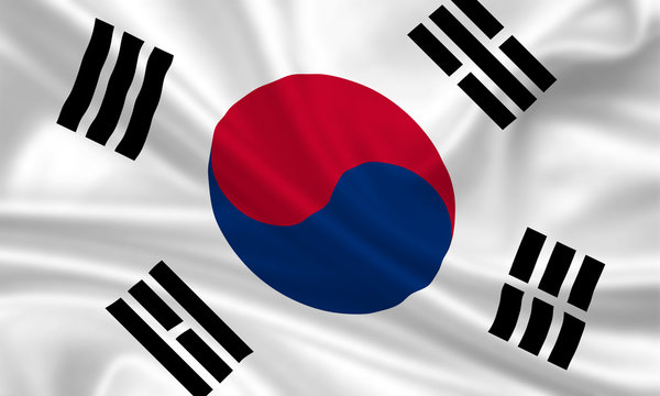 Flag of South Korea Südkorea Republik