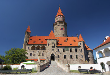 Fototapeta na wymiar Bouzov castle