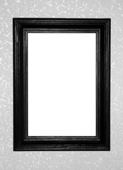 black antique frame on decorative background