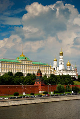 Le Kremlin et la Moskova - obrazy, fototapety, plakaty