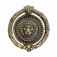 bronze door knocker