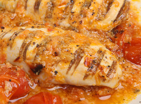 Chicken Breasts in Provencal Sauce