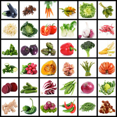 verdure collage