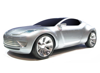 Fototapeta na wymiar Concept car