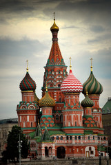 Saint Basile à Moscou - obrazy, fototapety, plakaty