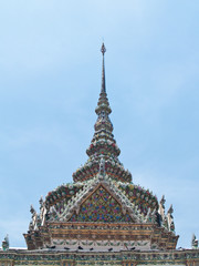 Fototapeta premium Crest of Phra Viharn Yod