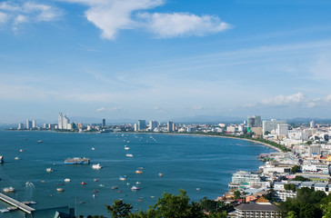 Fototapeta na wymiar Pattaya Bay