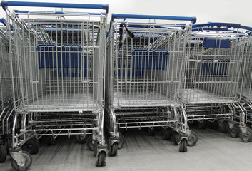 shopping trolleys