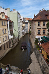 Fototapeta na wymiar Praga Canal del Diablo