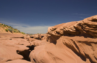 Fototapeta na wymiar Antelope Canyon w Arizonie
