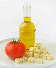 Olive oil and tomatoes