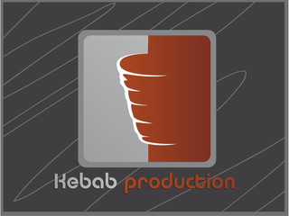 logo vecteur, kebab production