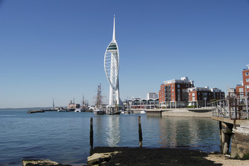 Portsmouth Harbour. Hampshire. England