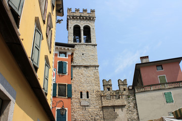Fototapeta premium old tower in Riva del Garda