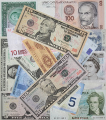 Various currencies