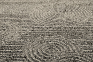 Fototapeta na wymiar Sandplay Pełna ziarna piasku