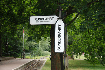 Sonderfahrt Rundfahrt Parkeisenbahn