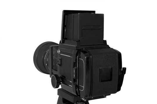 the classic Mamiya old photo camera and lens