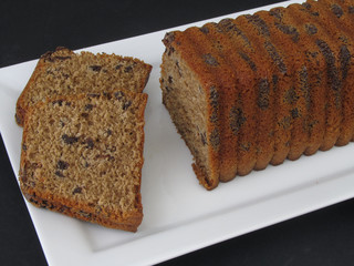 Kastenkuchen angeschnitten