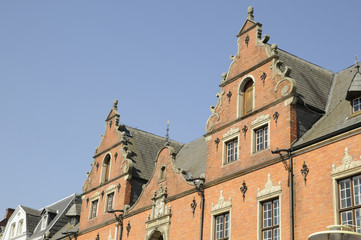 Fototapeta na wymiar Rathaus in Glückstadt