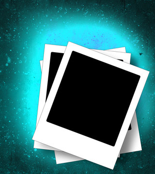 Grunge photo frame  background with space for image