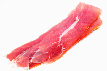 Tranches de jambon cru