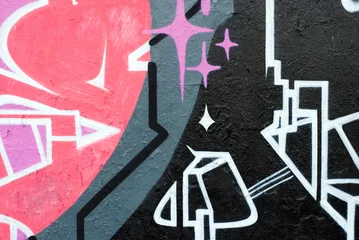 Crédence de cuisine en verre imprimé Graffiti City graffiti