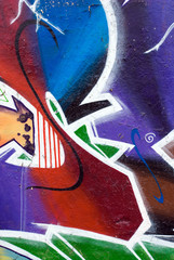 Colourful graffiti part four