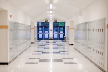 Foto op Aluminium High School Hallway © Michael Ireland