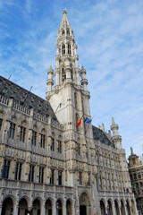 Fototapeta premium Town Hall - Brussels, Belgium