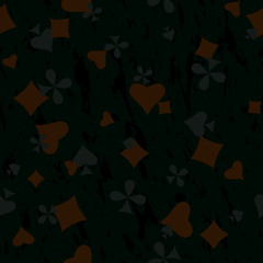 playing card seamless background