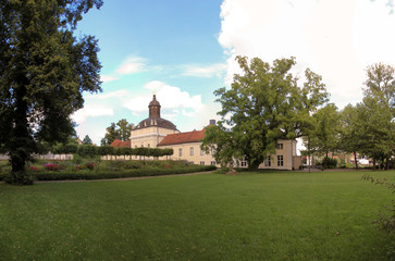 Fototapeta na wymiar Panoramiczny Köpenick Castle Church