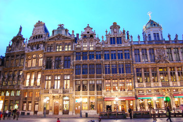 Obraz premium Grand Place - Brussels, Belgium