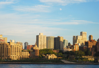 Fototapeta na wymiar Downtown Brooklyn skyline in New York City