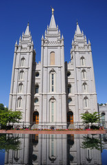 LDS Mormon Temple In Salt Lake City