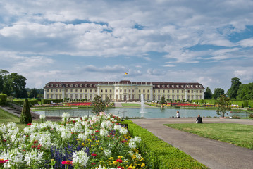 Fototapeta na wymiar Residenzschloss Ludwigsburg