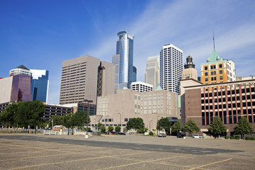 Fototapeta na wymiar Budynków w Minneapolis