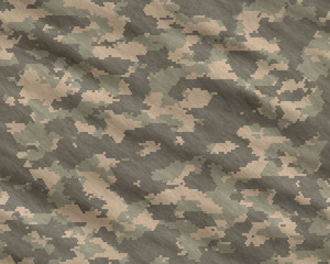 digital camoflage camo background © clearviewstock