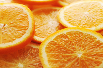 background made of juicy oranges