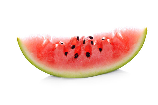 sliced watermelon close up