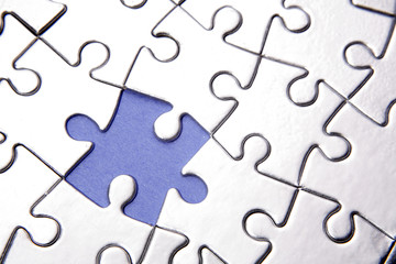 Fototapeta premium Jigsaw puzzle